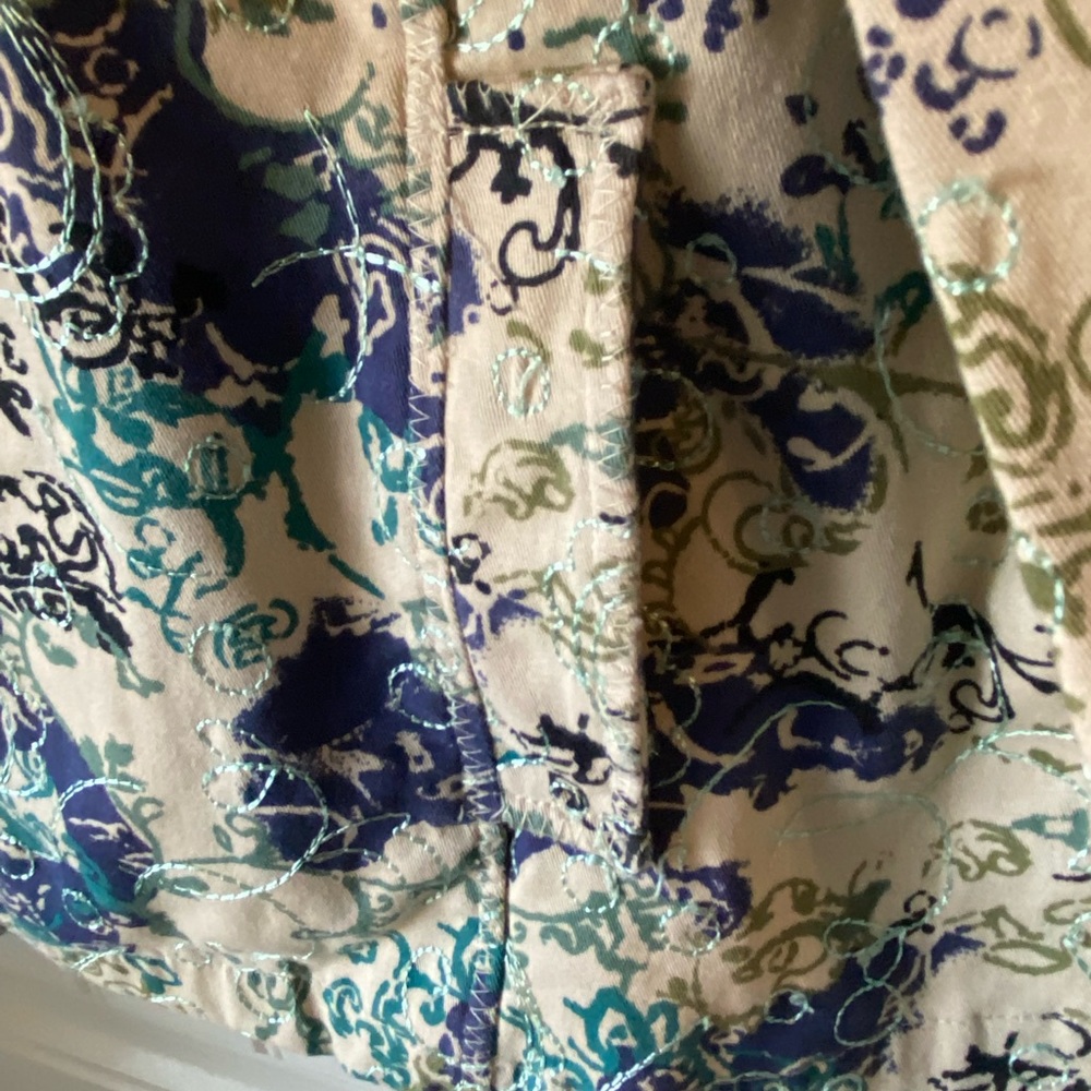 Christopher And Banks Patterned Spring Jacket But… - image 6